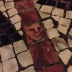 A Face Seen in the Tiles of Flagler College